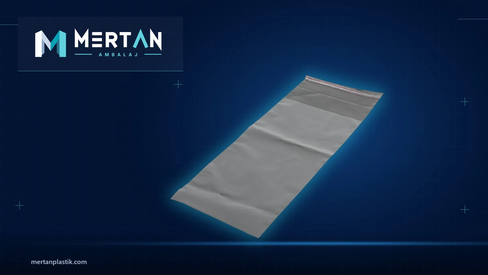 كيس شفاف طويل ذاتي اللصق من إنتاج Mertan للتغليف