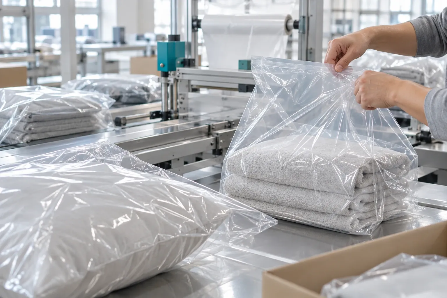 Düz PE Poşet: Gıda dışı ürün paketleme