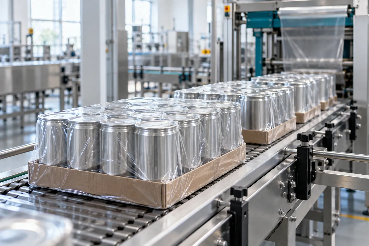 Tüp Shrink Film: Konserve ve kutu paketleme